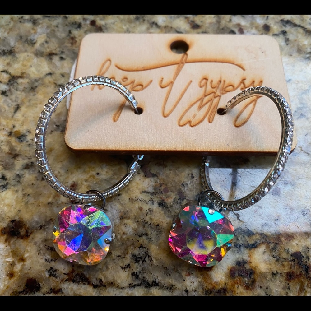 Keep it gypsy hoop earrings